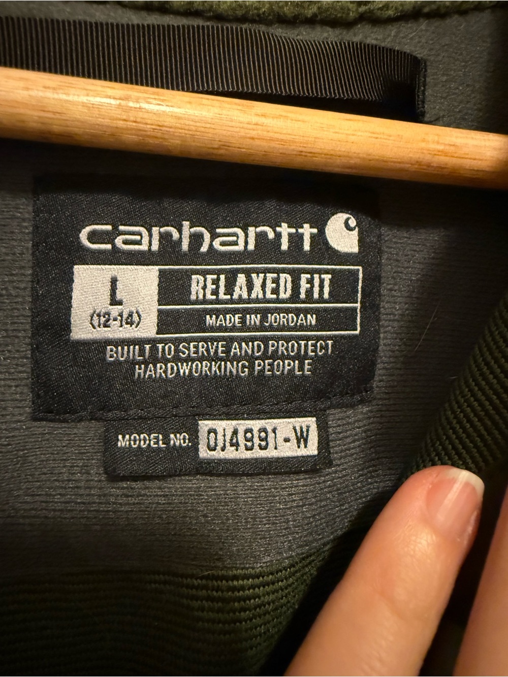 Women's Carhartt Fleece Quarter Snap Jacket - Picture 5 of 9